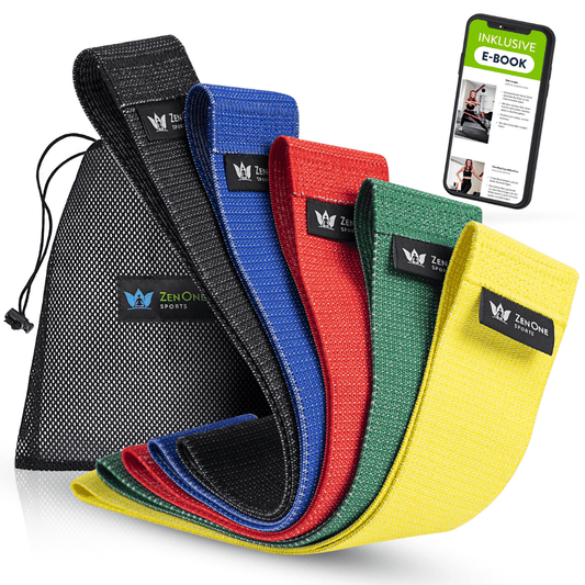 Fitnessbänder 5er Set Stoff (Retour)