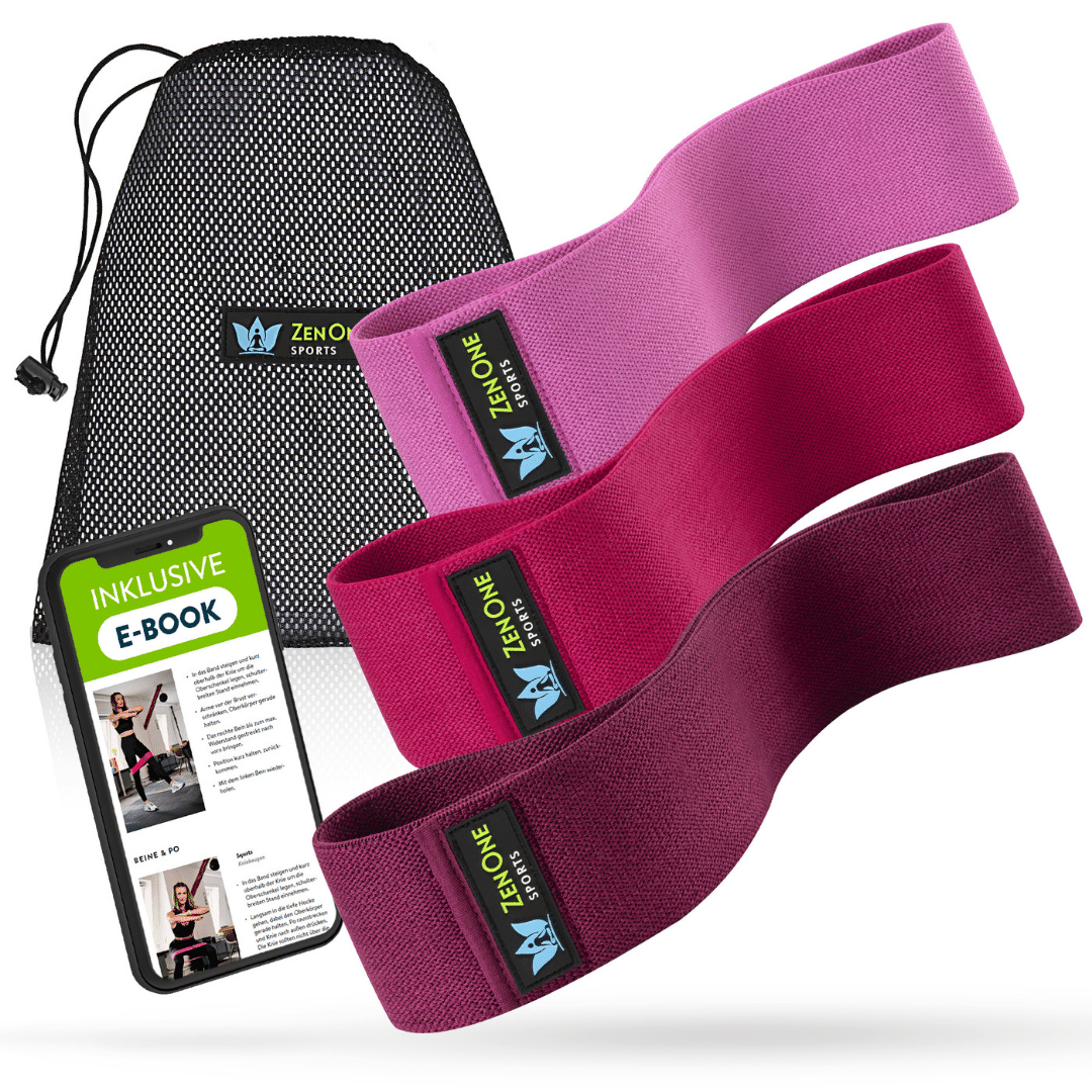 Fitness Loopband Set of Fabric – ZenOneSports