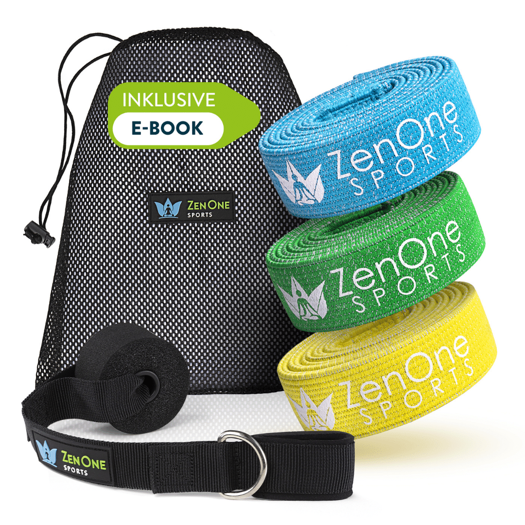 ZenBands Power Stoff Bundle – Widerstandsbänder Set 104 cm