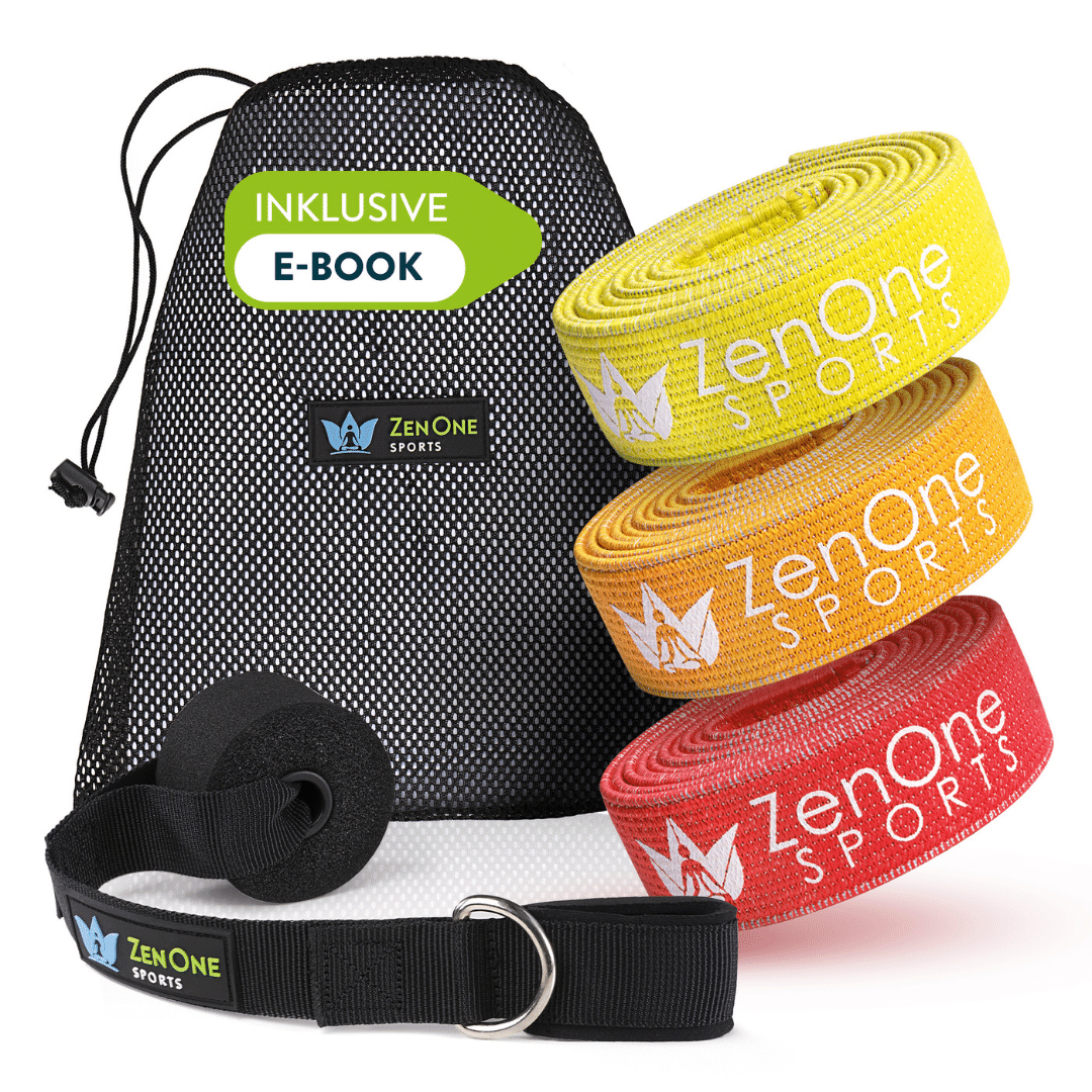 ZenBands Power Stoff Bundle – Widerstandsbänder Set 104 cm