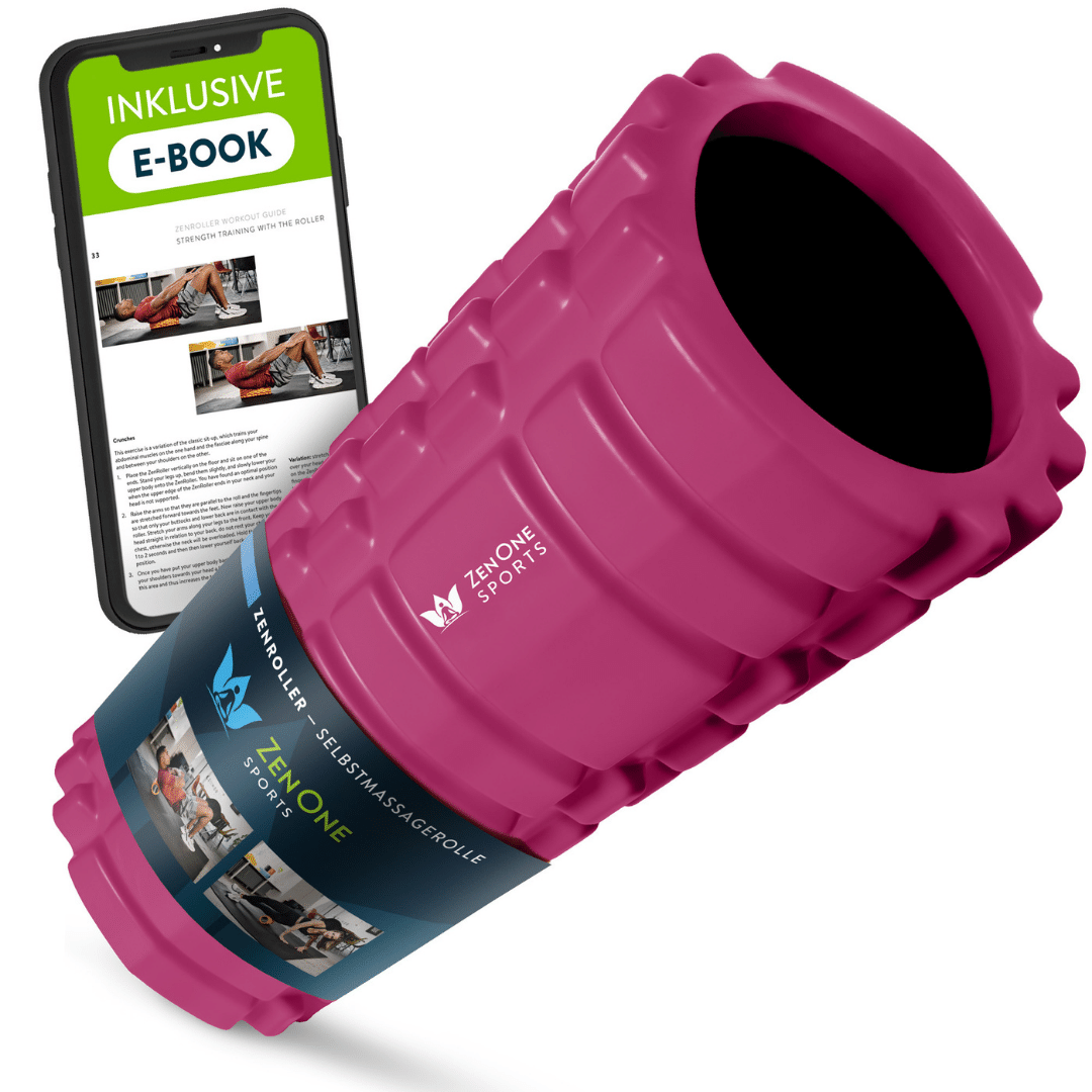 ZenRoller Faszienrolle mit 3D-Noppen (33 × 14 cm)