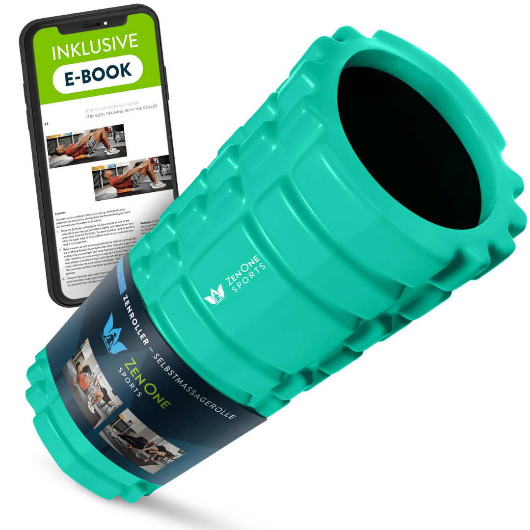 ZenRoller Faszienrolle mit 3D-Noppen (33 × 14 cm)