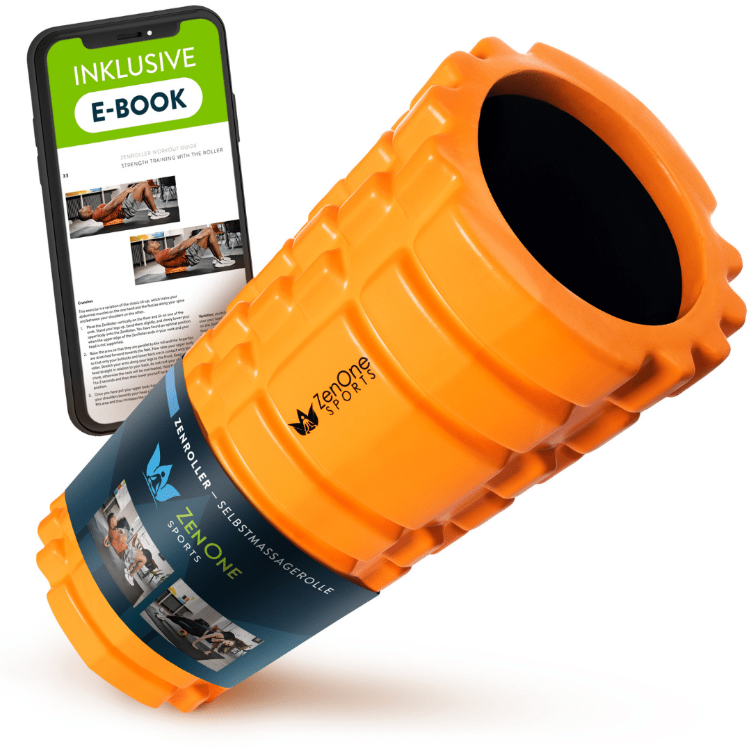 ZenRoller Faszienrolle mit 3D-Noppen (33 × 14 cm)
