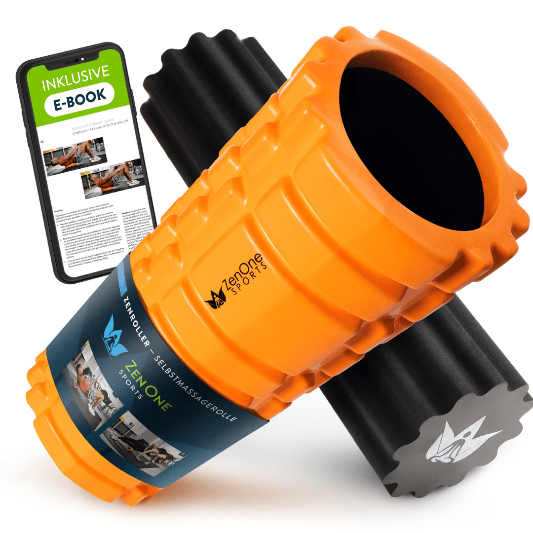 ZenRoller Faszienrolle mit 3D-Noppen (33 × 14 cm)