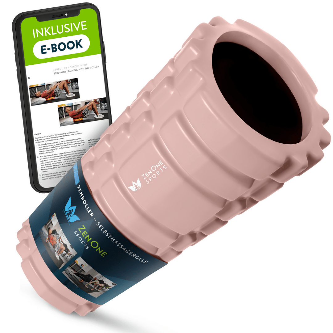 ZenRoller Faszienrolle mit 3D-Noppen (33 × 14 cm)