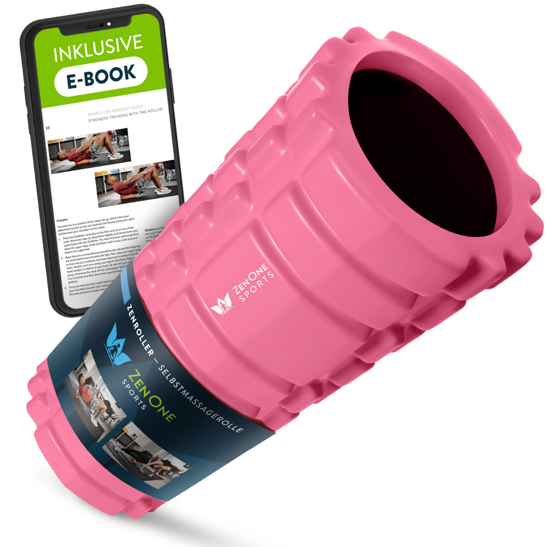 ZenRoller Faszienrolle mit 3D-Noppen (33 × 14 cm)
