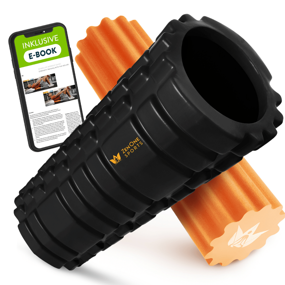 ZenRoller Faszienrolle mit 3D-Noppen (33 × 14 cm)