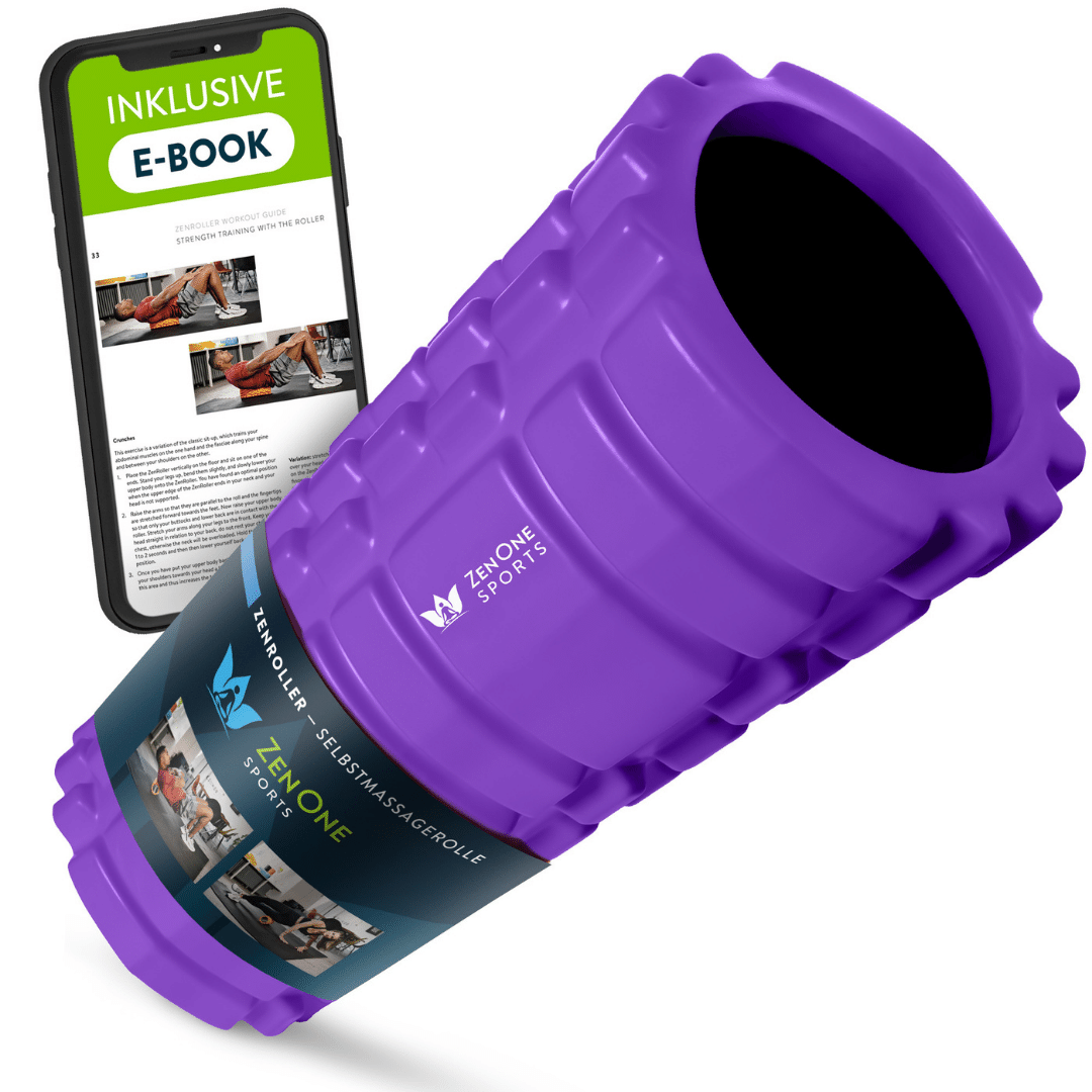 ZenRoller Faszienrolle mit 3D-Noppen (33 × 14 cm)