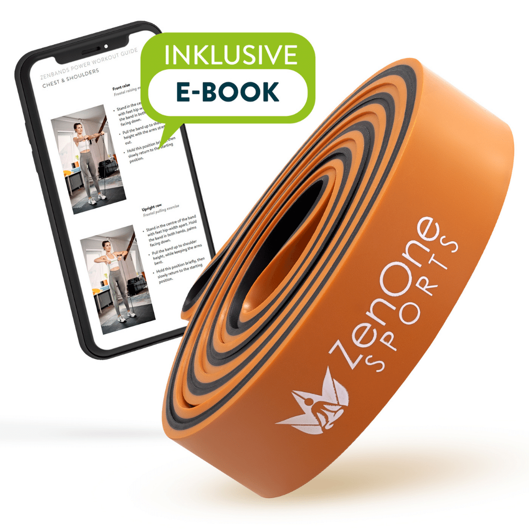 ZenBands Power Latex Widerstandsband in Heavy (Orange)