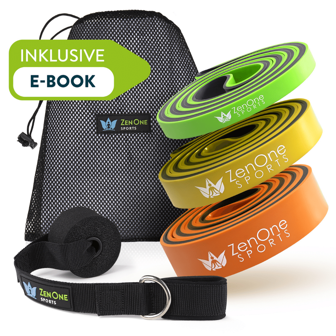 ZenBands Power Latex Bundle – Widerstandsbänder Set 104 cm